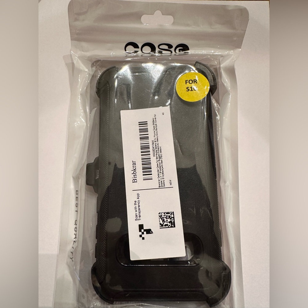 Bisbkrar Case for Samsung Galaxy S10, Phone Case [Military Grade]